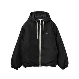 PADDED HOODIE JACKET / ナカワタ フーディジャケット / カジュアルウェア / レディース （BLACK）