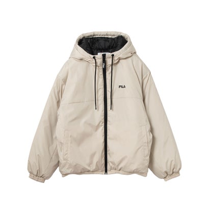 PADDED HOODIE JACKET / ナカワタ フーディジャケット / カジュアルウェア / レディース （BEIGE）｜詳細画像