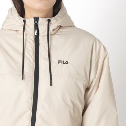 PADDED HOODIE JACKET / ナカワタ フーディジャケット / カジュアルウェア / レディース （BEIGE）｜詳細画像