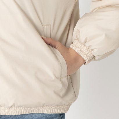 PADDED HOODIE JACKET / ナカワタ フーディジャケット / カジュアルウェア / レディース （BEIGE）｜詳細画像