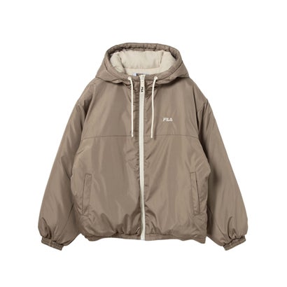 PADDED HOODIE JACKET / ナカワタ フーディジャケット / カジュアルウェア / レディース （KHAKI）｜詳細画像