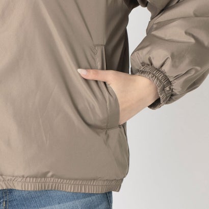 PADDED HOODIE JACKET / ナカワタ フーディジャケット / カジュアルウェア / レディース （KHAKI）｜詳細画像