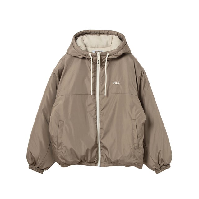 PADDED HOODIE JACKET / ナカワタ フーディジャケット / カジュアルウェア / レディース （KHAKI）