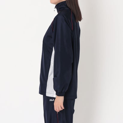 フィラ FILA WIND TRACK JACKET / ウインドトラックジャケット / カジュアルウェア / レディース （NAVY）｜詳細画像