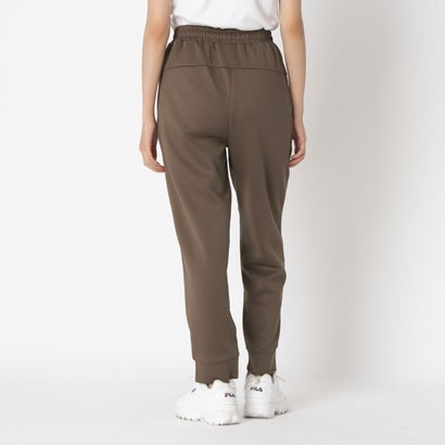 フィラ FILA DOUBLE KNIT JOGGER PANTS / ダンボールニット ジョガーパンツ / カジュアルウェア / レディース （KHAKI）｜詳細画像