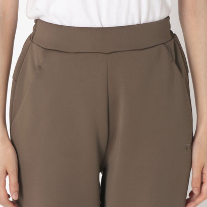 フィラ FILA DOUBLE KNIT JOGGER PANTS / ダンボールニット ジョガーパンツ / カジュアルウェア / レディース （KHAKI）｜詳細画像
