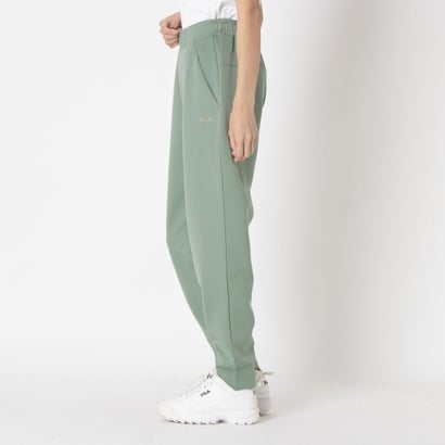 フィラ FILA DOUBLE KNIT JOGGER PANTS / ダンボールニット ジョガーパンツ / カジュアルウェア / レディース （L.GREEN）｜詳細画像