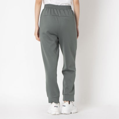 フィラ FILA DOUBLE KNIT JOGGER PANTS / ダンボールニット ジョガーパンツ / カジュアルウェア / レディース （D.GREY）｜詳細画像