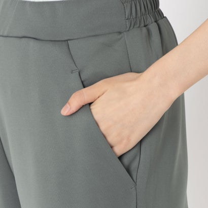 フィラ FILA DOUBLE KNIT JOGGER PANTS / ダンボールニット ジョガーパンツ / カジュアルウェア / レディース （D.GREY）｜詳細画像