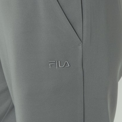 フィラ FILA DOUBLE KNIT JOGGER PANTS / ダンボールニット ジョガーパンツ / カジュアルウェア / レディース （D.GREY）｜詳細画像