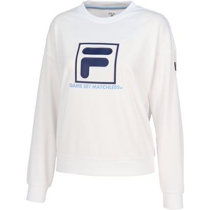 【テニス】ロングスリーブシャツ / レディース （WHITE）｜詳細画像