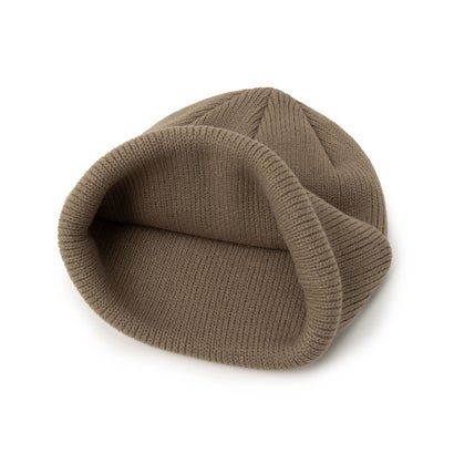 【帽子】FLM BASIC AC KNIT WATCH / ベーシックニットワッチ （ベージュ）｜詳細画像