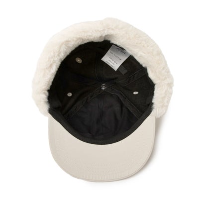 【帽子】FL EAR FLAP CAP / イヤーフラップキャップ （ホワイト）｜詳細画像
