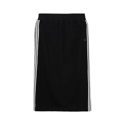 Knit Track Skirt / ニットトラックスカート / レディース （BLACK）｜詳細画像