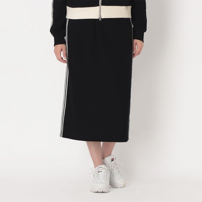 Knit Track Skirt / ニットトラックスカート / レディース （BLACK）｜詳細画像