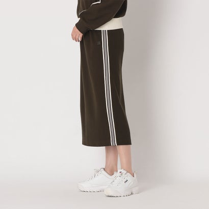 Knit Track Skirt / ニットトラックスカート / レディース （DARK BROWN）｜詳細画像