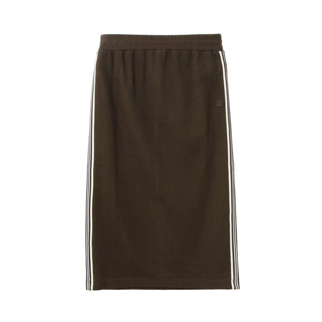 Knit Track Skirt / ニットトラックスカート / レディース （DARK BROWN）