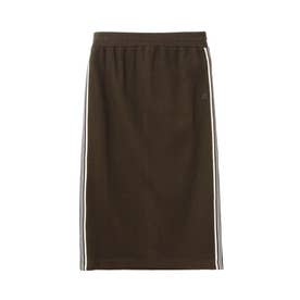 Knit Track Skirt / ニットトラックスカート / レディース （DARK BROWN）