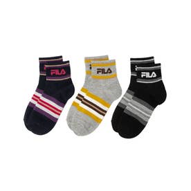 靴下】婦人3足組ソックス / レディース （アソート） -FILA（フィラ