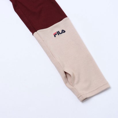 フィラ FILA UV アクセントカラーリブ編ハイネックトップス （ブラック）｜詳細画像