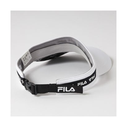 フィラ/レディス/FILA GOLFサンバイザー （WT）｜詳細画像