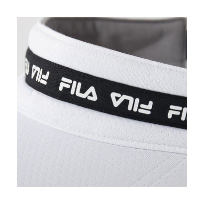 フィラ/レディス/FILA GOLFサンバイザー （WT）｜詳細画像