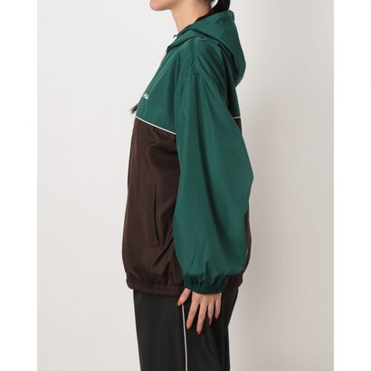 フィラ FILA レディース ウインドジャケット HOODIE JACKET CE6FDW827 （BROWN）｜詳細画像