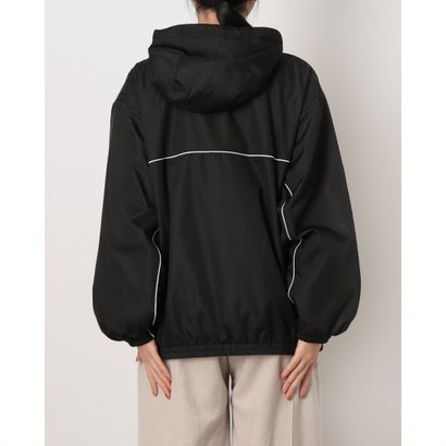 フィラ FILA レディース ウインドジャケット HOODIE JACKET CE6FDW827 （BLACK）｜詳細画像