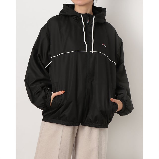 レディース ウインドジャケット HOODIE JACKET CE6FDW827 （BLACK）