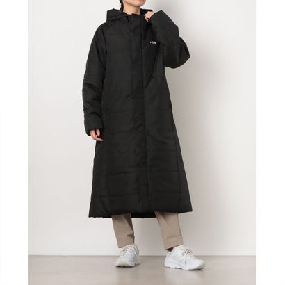 フィラ FILA レディース ベンチコート BENCH COAT CE6FDW826 （BLACK）｜詳細画像