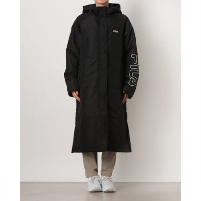 フィラ FILA レディース ベンチコート BENCH COAT CE6FDW825 （BLACK）｜詳細画像