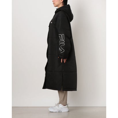 フィラ FILA レディース ベンチコート BENCH COAT CE6FDW825 （BLACK）｜詳細画像