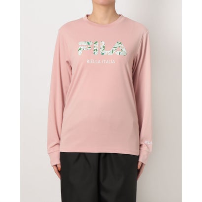 レディース 長袖機能Tシャツ LONG SLEEVE T-SHIRT CE6FAW829 （L.PINK）｜詳細画像