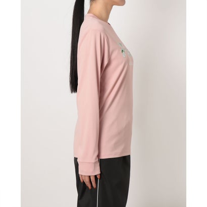 レディース 長袖機能Tシャツ LONG SLEEVE T-SHIRT CE6FAW829 （L.PINK）｜詳細画像