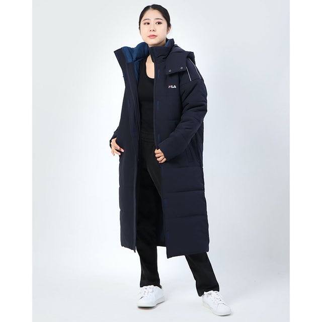 フィラ FILA レディース ベンチコート FL-9A27030DJ （ネイビー 