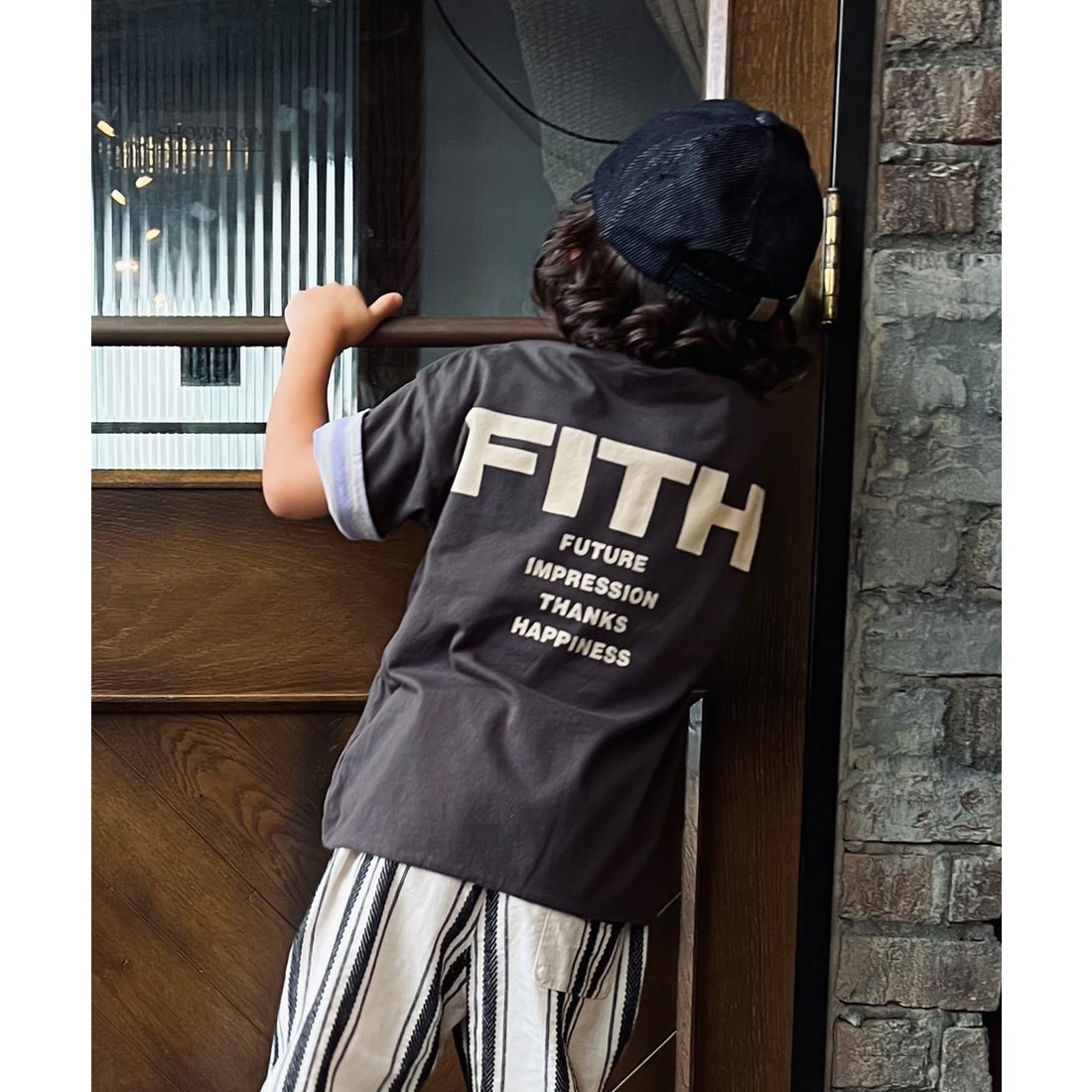 フィス FITH フィス 長袖カットソーとパンツのセット 100cm FITH 引き