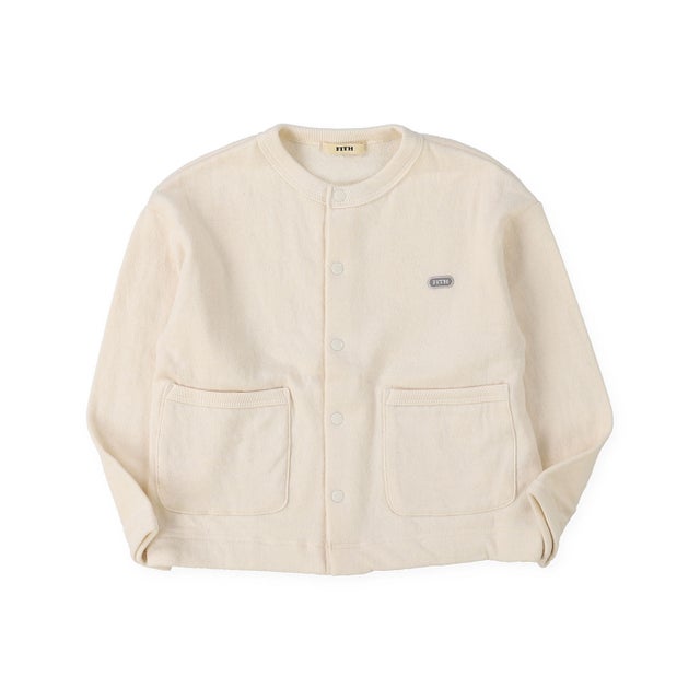 Melange Double Cloth Cardigan （OFF WHITE）