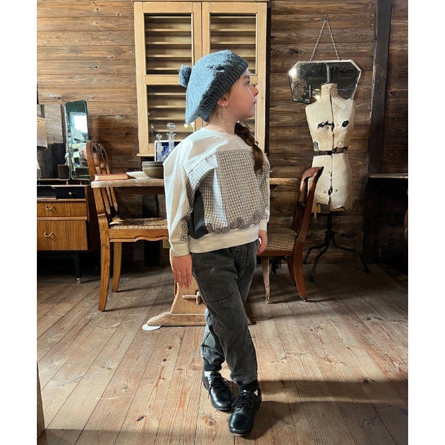 Stretch Denim Pants （CHARCOAL GRAY）
