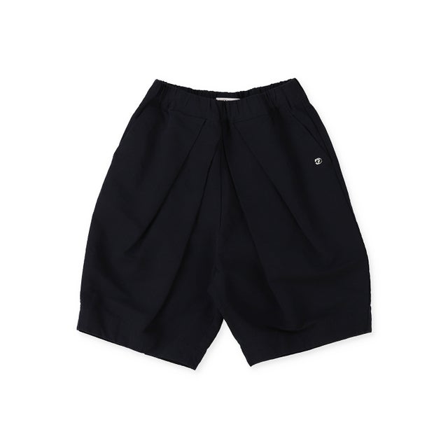 Cotton Linen Weather Cloth Shorts （NAVY）