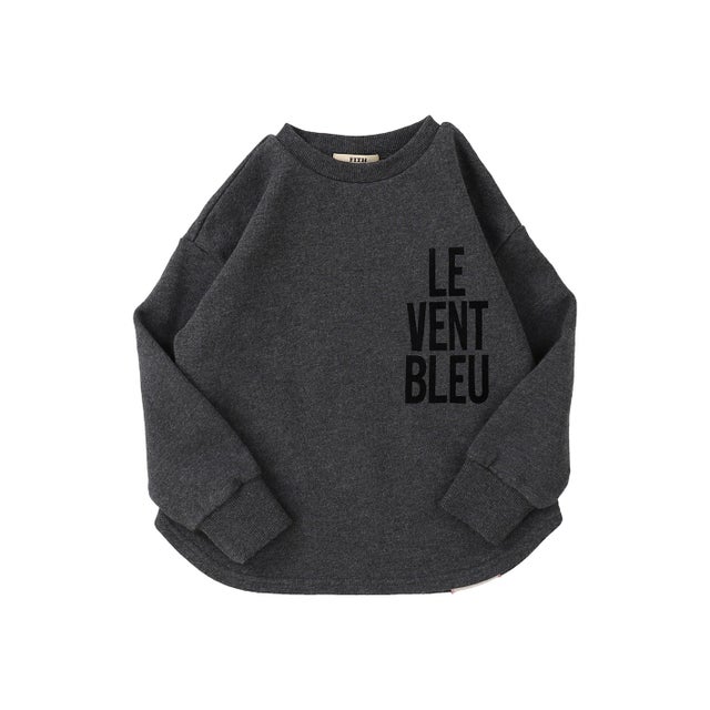Logo Sweatshirt （CHARCOAL GRAY）