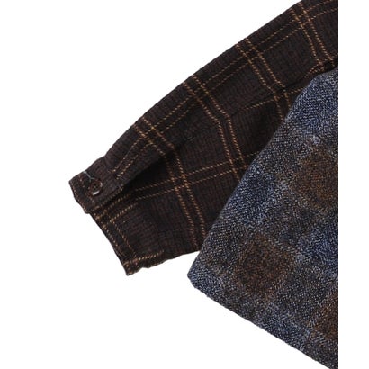 Cotton Tweed Shirt Jacket （NAVY）｜詳細画像