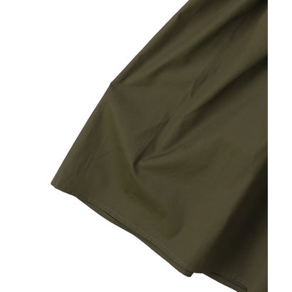 Woven and Knit Dress （KHAKI）｜詳細画像