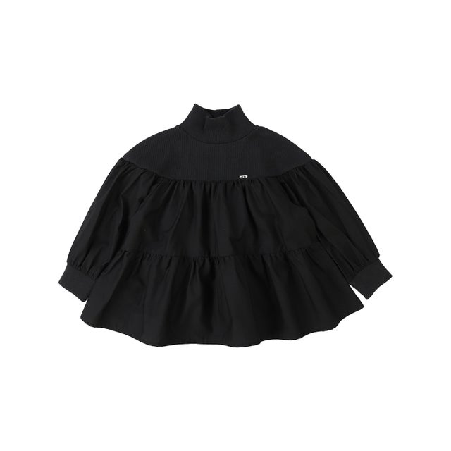 Tiered Pullover （BLACK）