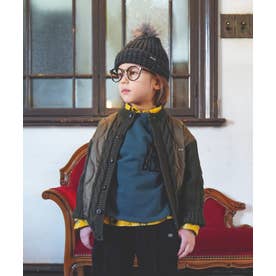 Knit Docking Blouson （KHAKI）