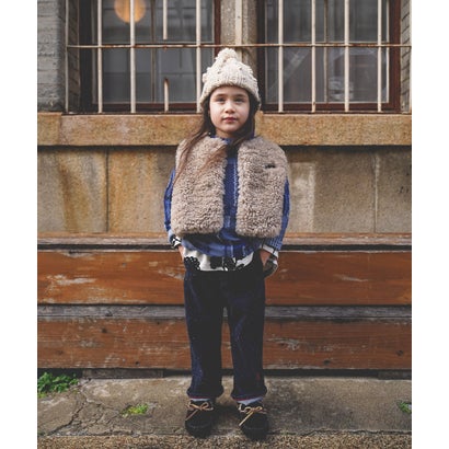 Fur Vest （BEIGE）｜詳細画像