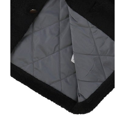 Fluffy Half Coat （BLACK）｜詳細画像