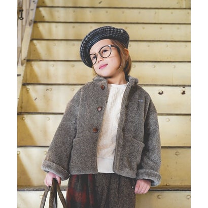 Fluffy Half Coat （BEIGE）｜詳細画像