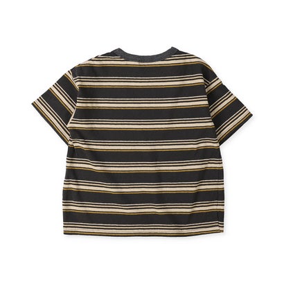 フィス FITH Random Striped Big Tee （CHARCOAL GRAY）｜詳細画像