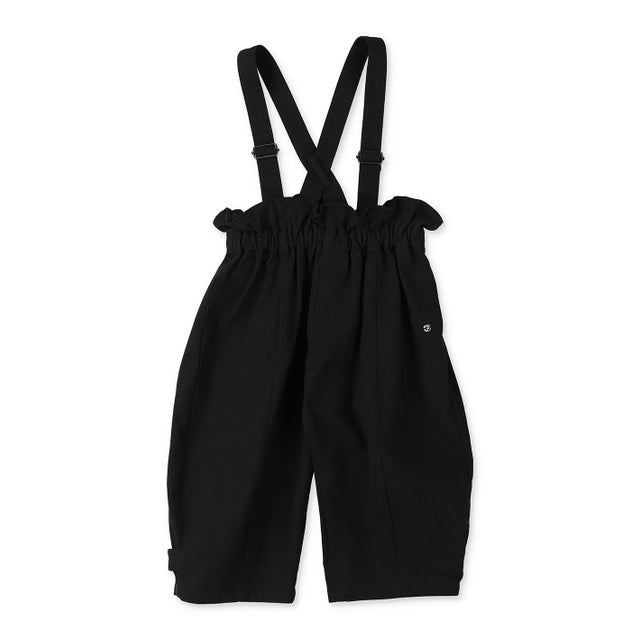 Suspender Curved Pants （BLACK）