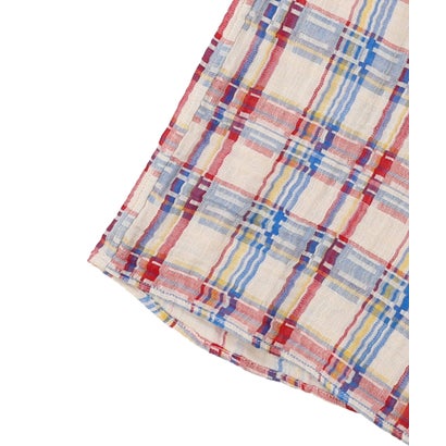 Double-weave Plaid Shirt （OFF WHITE）｜詳細画像